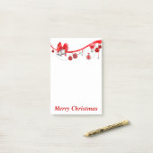 Post-it® Ornements de Noël (Sur un bureau)