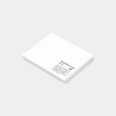 Post-it® Ornithologist Definition - Vogelkunde (Birdwatchin (Incliné)