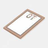 Post-it® OT ergothérapeute Cheetah empreinte de léopard (Incliné)