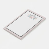 Post-it® OT ergothérapeute multicolore (Incliné)