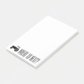 Post-it® Où à après ? Bloc - notes de tracteur de ferme (Incliné)