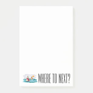 Post-it® Où à après ? Bloc - notes de voiliers de