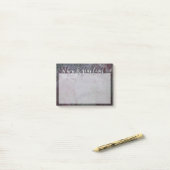 Post-it® Où est votre foyer ? Abrégé sur rustique 2 (Sur un bureau)