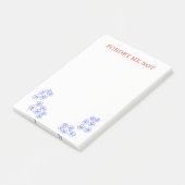 Post-it® Oubliez-moi de ne pas publier de notes (Incliné)