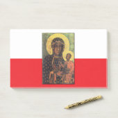 Post-it® Our Lady of Czestochowa (Sur un bureau)