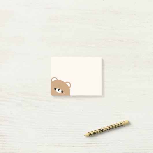 Post-it® Ours (Sur un bureau)