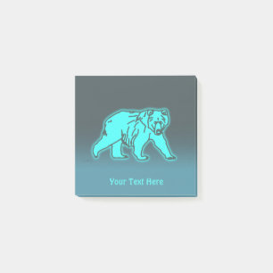 Post-it® Ours bleu Kodiak