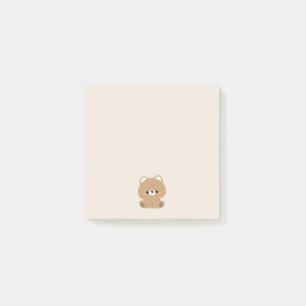 Post-it® Ours Brown mignon