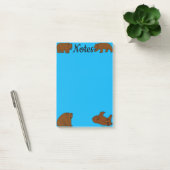 Post-it® Ours Bruns (Bureau)