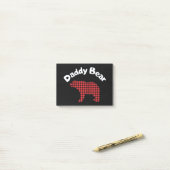 POST-IT® OURS DADDY (Sur un bureau)