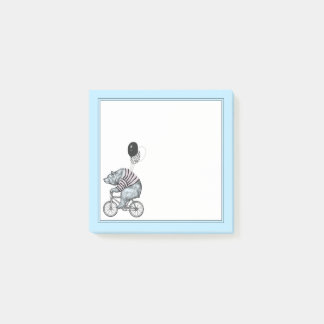 Post-it® Ours de bicyclette de ballon