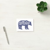 Post-it® Ours de l'Alaska de Cordova (Bureau)