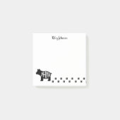 Post-it® Ours de maman noir et blanc Personnalisé (Devant)