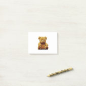 Post-it® Ours en peluche (Sur un bureau)