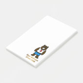 Post-it® Ours Minimum Funky Office Pun Art (Incliné)