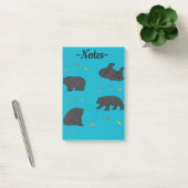 Post-it® Ours noirs (Bureau)