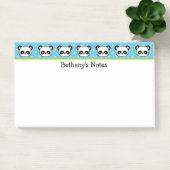 Post-it® Ours Panda Personnalisés (Bureau)