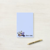 Post-it® Ours panda Storytime (Sur un bureau)