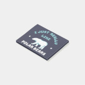 Post-it® Ours polaire (Incliné)