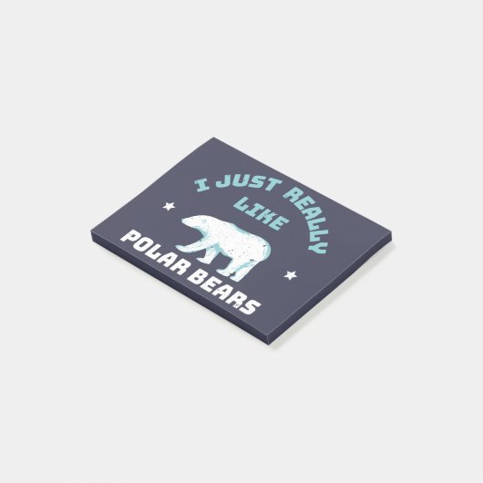 Post-it® Ours polaire (Incliné)