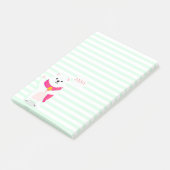 Post-it® Ours polaire mou | Notes postales personnalisées (Incliné)