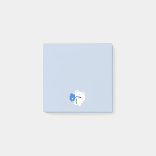 Post-it® Ours polaire romantique (Devant)