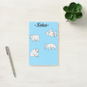 Post-it® Ours polaires (Bureau)