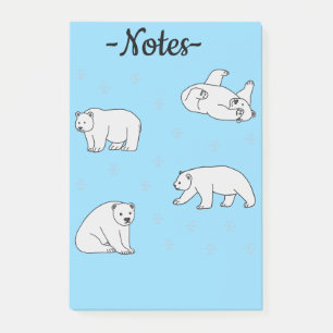 Post-it® Ours polaires