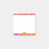 Post-it® Ouverture du site Motif à l'échelle de poisson (Devant)