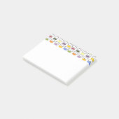 Post-it® Ovales et Rectangles - Petit Jardin Fleur (Incliné)