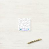 Post-it® OVNI Espace Alien Notes Stick Post Idées amusantes (Sur un bureau)