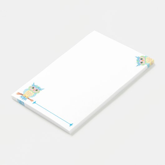 Post-it® Owl Post-It Notes (Incliné)