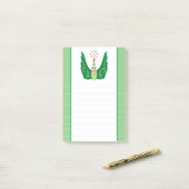 Post-it® Pacock (Sur un bureau)