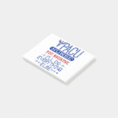 Post-it® PACU Nurse You Breathe I'll Do All Other (Incliné)