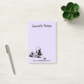 Post-it® Pad à note violette avec éléphant bébé (Bureau)