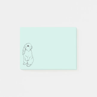 Post-it® Pad Bleu Bunny Post-It