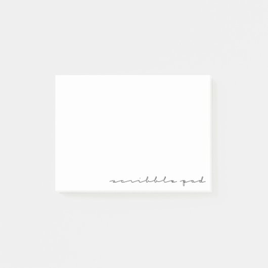 Post-it® Pad de griffes (Devant)