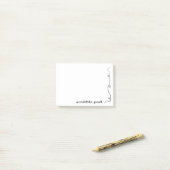 Post-it® Pad de griffes (Sur un bureau)