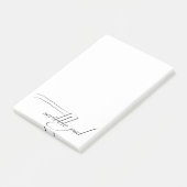 Post-it® Pad de griffes (Incliné)