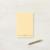 Post-it® Pad de note initiale (Sur un bureau)