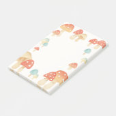 Post-it® Pad mémo moisissure à l'aquarelle mignonne (Incliné)