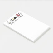 Post-it® Pad post-it - Ligne de chats (Incliné)