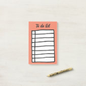 Post-it® Page carnet lié (Sur un bureau)