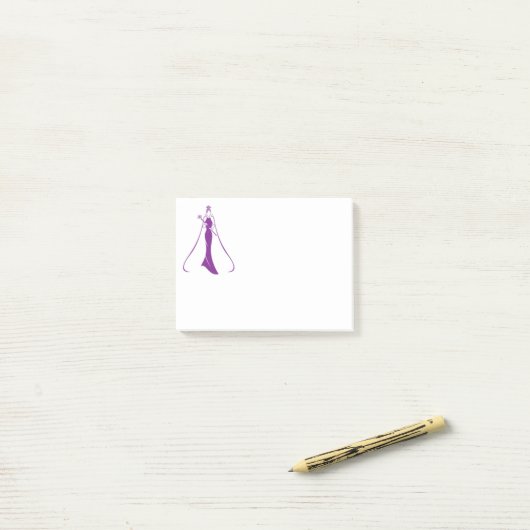 Post-it® Pageant Queen Post-it-Notes (Sur un bureau)
