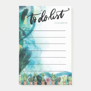 Post-it® Paint Splash, Liste de tâches Cactus