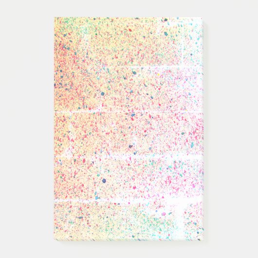 Post-it® Paint Splatter | (Devant)