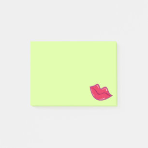 Post-it® Paire de lèvres rouges