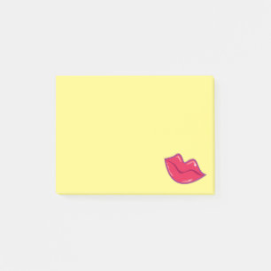 Post-it® Paire des lèvres rouges