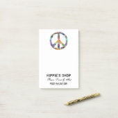 Post-it® Paix artistique (Sur un bureau)