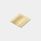 Post-it® Pale Gold Glitter Drips Shimmer (Incliné)